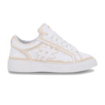 סניקרס איינקר AINKER לבן אוף וויט קנבס דגם Pivot Off White Canvas גזרה בינונית תבנית פרומה לוגו