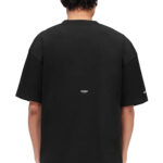 טי שירט רפרזנט represent שחור דגם Micro Owners Club T-Shirt כותנת פרימיום רילקסד פיט מיני לוגו חזה שרוול גב