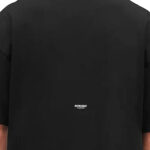 טי שירט רפרזנט represent שחור דגם Micro Owners Club T-Shirt כותנת פרימיום רילקסד פיט מיני לוגו חזה שרוול גב