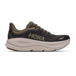 נעלי ספורט הוקה HOKA גברים נשים שחור/אפור הליכה ריצת כביש דגם בונדי 9 Bondi 9 סוליה עבה