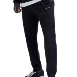 מכנס טרנינג באולר balr שחור דגם Relaxed Fit Cotton Joggers תשלובת כותנה רילקסד פיט קוביות מטאליות סיכת ביטחון