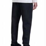 מכנס טרנינג באולר balr שחור דגם Relaxed Fit Cotton Joggers תשלובת כותנה רילקסד פיט רקמה שרוול פאץ כיס אחורי