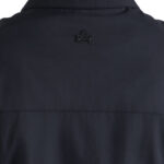 ז’קט ניילון באלר balr שחור דגם straight fit jacket 100% ניילון קל משקל חוסם רוח גזרה ישרה תיק תק עורף