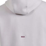 קפוצ’ון באולר balr אוף וויט דגם Mid Logo Hoodie תשלובת כותנה רילקסד פיט רקמה חזה גב שני כיסים