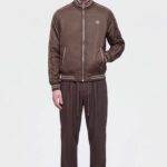ז’קט בומבר איינקר ainker חום דגם Puff Nylon 1100 Jacket ניילון טכני פוליאסטר חוסם רוח גזרה רגילה לוגו חזה לוגו גב lart datteindre