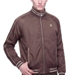 ז’קט בומבר איינקר ainker חום דגם Puff Nylon 1100 Jacket ניילון טכני פוליאסטר חוסם רוח גזרה רגילה לוגו חזה לוגו גב lart datteindre