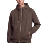 ז’קט קפוצ’ון אינקר חום דגם 1133 black jacket 100% ניילון גימור מט גזרה נינוחה רקמה חזה גב