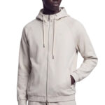 ז’קט קפוצ’ון אינקר אפור בהיר דגם 1133 black jacket 100% ניילון גימור מט גזרה נינוחה רקמה חזה גב