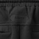 מכנס טרנינג אינקר שחור דגם 1050 black pant 100% כותנה interlock קל משקל רילקסד פיט רקמה שרוול פאץ’ גב