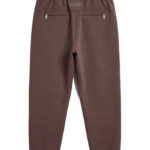 מכנס טרנינג אינקר חום דגם 1050 black pant 100% כותנה interlock קל משקל רילקסד פיט רקמה שרוול פאץ’ גב