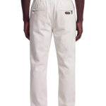 מכנס ג’וגר איינקר ainker אוף וויט דגם 1060 pant כותנה אריגת twill גזרה נינוחה רקמה מותן לוגו lart a obtenir כיס אחורי