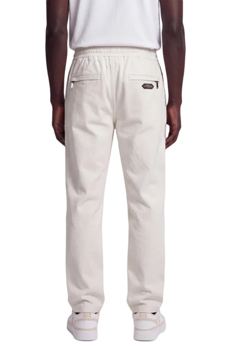 מכנס ג’וגר איינקר ainker אוף וויט דגם 1060 pant כותנה אריגת twill גזרה נינוחה רקמה מותן לוגו lart a obtenir כיס אחורי