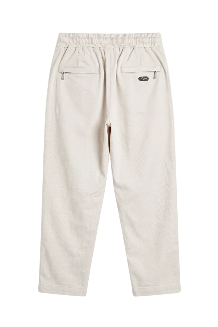 מכנס ג’וגר איינקר ainker אוף וויט דגם 1060 pant כותנה אריגת twill גזרה נינוחה רקמה מותן לוגו lart a obtenir כיס אחורי