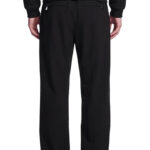 מכנס ג’וגר איינקר ainker שחור דגם 1070 pant כותנה אריגה עדינה טייפארד פיט רקמה שרוול מכנסיים מחויטים