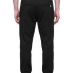 מכנס אינקר שחור דגם 1133 black pant 100% פוליאסטר גימור מט גזרה נינוחה רקמה כיס קדמי