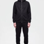מכנס אינקר שחור דגם 1133 black pant 100% פוליאסטר גימור מט גזרה נינוחה רקמה כיס קדמי