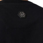 טי שירט פיליפ פליין philipp plein שחור דגם Dragon Stones 100% כותנה רילקסד פיט אבני rhinestones דרקון לוגו חזה