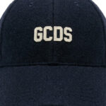 כובע בייסבול ג’יסידיאס gcds כחול כהה דגם Milano 1988 תשלובת צמר רקמה מילאנו רצועה מתכווננת