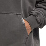 קפוצ’ון רפרזנט represent שחור דגם Owners Club Hoodie 480gsm כותנה כבדה אוברסייז לוגו חזה גב