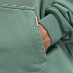 קפוצ’ון רפרזנט represent ירוק דהוי דגם Owners Club Hoodie 480gsm כותנה כבדה אוברסייז לוגו חזה גב