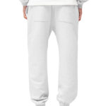 מכנס טרנינג רפרזנט represent אפור בהיר דגם Owners Club Sweatpant כותנה כבדה רילקסד פיט הדפס לוגו שרוול