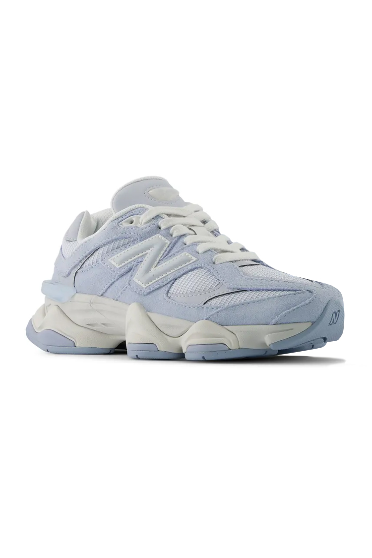 סניקרס ניו באלאנס NEW BALANCE תכלת זמש רשת דגם U90602FD סדרת 9060 סוליית צ'אנקי